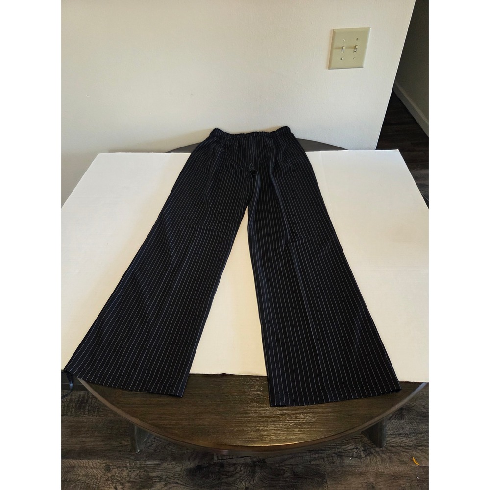 Sean John Fine Tailoring Mens Black Dress Pants 38W x 30L Flat Front Trousers